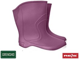 BUTY Z PCV BTDKRAINBOW PUR