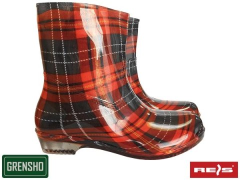 BUTY Z PCV BTDKCHECK CB BUTY Z PCV BTDKCHECK CB
