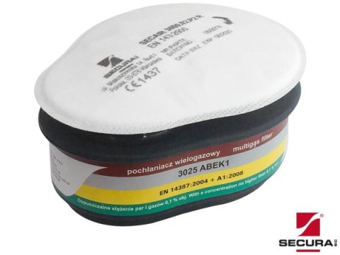 FILTROPOCHŁANIACZ SEC-FIL-ABEK1P2R FILTROPOCHŁANIACZ SEC-FIL-ABEK1P2R