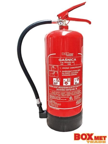 GAŚNICA PROSZKOWA 6 KG GAŚNICA PROSZKOWA 6 KG