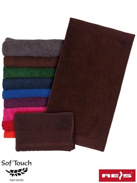 RĘCZNIK FROTTE T-INDIA-50X90 BR