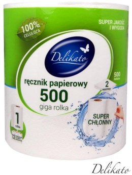 RĘCZNIKI PAPIEROWE DELIKATO-REC500