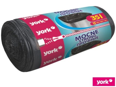 WORKI NA ŚMIECI MOCNE 35L / 15 SZT YWORMOC35L WORKI NA ŚMIECI MOCNE 35L / 15 SZT YWORMOC35L