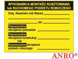 ZNAK BEZPIECZEŃSTWA ZZ-B30