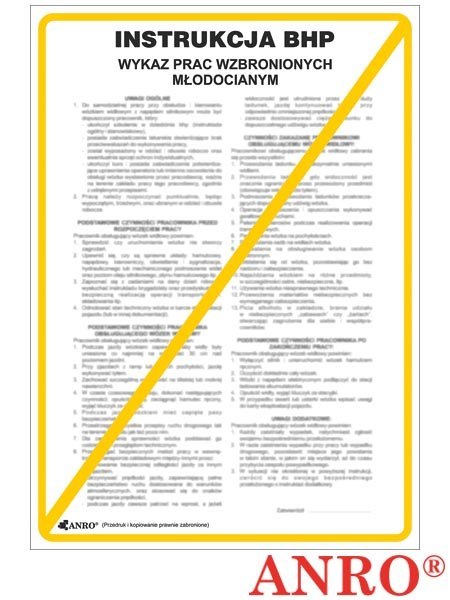 ZNAK BEZPIECZEŃSTWA ZZ-IB08 ZNAK BEZPIECZEŃSTWA ZZ-IB08