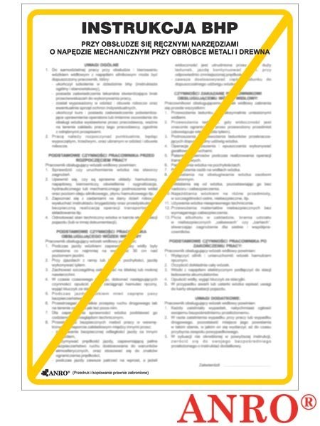 ZNAK BEZPIECZEŃSTWA ZZ-IBD14 ZNAK BEZPIECZEŃSTWA ZZ-IBD14