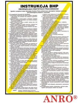 Instrukcja BHP „Instrukcja BHP obowiązująca wszystkich pracowników