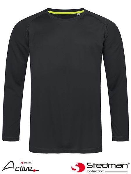 T-SHIRT MĘSKI Z DŁUGIM RĘKAWEM SST8420 BLO T-SHIRT MĘSKI Z DŁUGIM RĘKAWEM SST8420 BLO