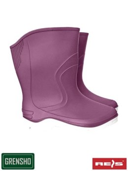 BUTY Z PCV BTDKRAINBOW PUR