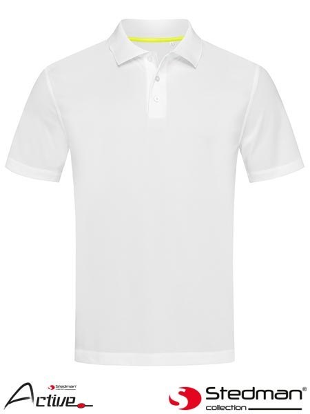 POLO MĘSKIE SST8450 WHI POLO MĘSKIE SST8450 WHI