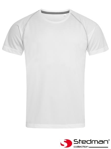T-SHIRT MĘSKI SST8030 WHI T-SHIRT MĘSKI SST8030 WHI