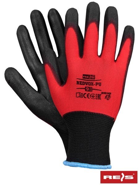 RĘKAWICE OCHRONNE REDVOX-PU CB RĘKAWICE OCHRONNE REDVOX-PU CB