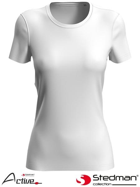 T-SHIRT DAMSKI SST8100 WHI T-SHIRT DAMSKI SST8100 WHI