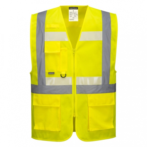 G456 - Kamizelka Executive Glowtex z zamkiem Ezee